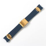 Watchband Bracelet Silica Gel Watch Band For Ulysse Nardin DIVER Waterproof Rubber Watch Strap Sports 22mm Man Black Blue Brown