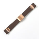 Watchband Bracelet Silica Gel Watch Band For Ulysse Nardin DIVER Waterproof Rubber Watch Strap Sports 22mm Man Black Blue Brown