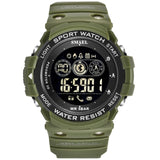 Men Digital Sport Male Clock