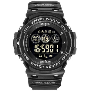 Men Digital Sport Male Clock
