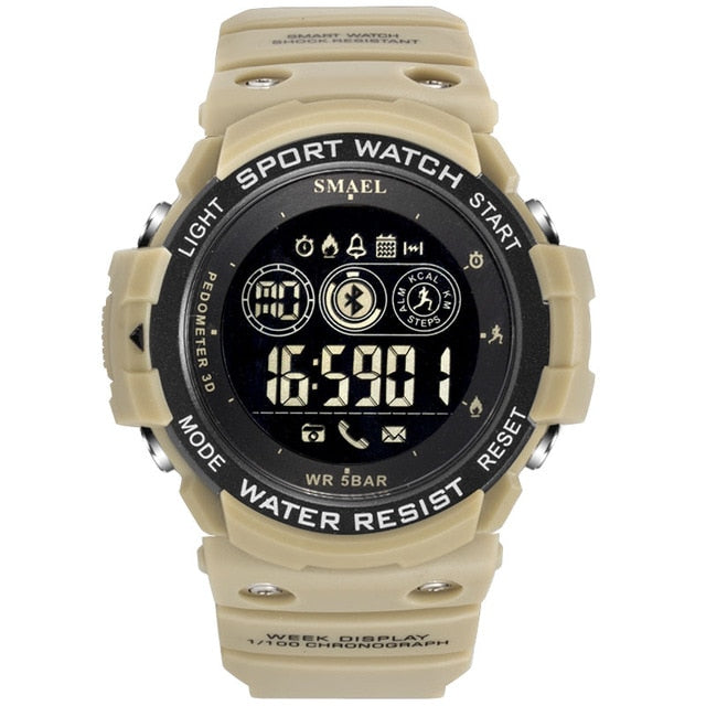 Men Digital Sport Male Clock