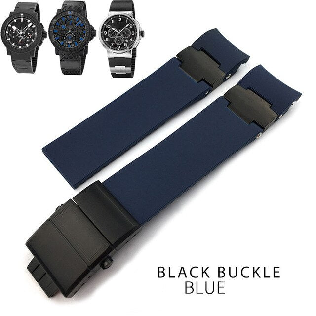 Silicone Rubber Belt  Waterproof  Watch