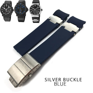 Silicone Rubber Belt  Waterproof  Watch