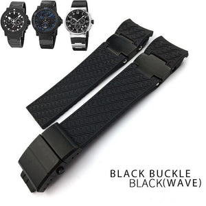 Silicone Rubber Belt  Waterproof  Watch