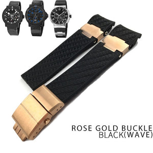 Silicone Rubber Belt  Waterproof  Watch