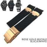 Silicone Rubber Belt  Waterproof  Watch