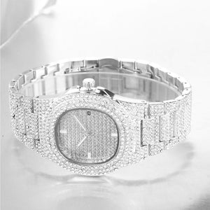 Iced Out Mens Watches Luxury Hip Hop Bling Diamond Men