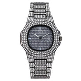 Iced Out Mens Watches Luxury Hip Hop Bling Diamond Men