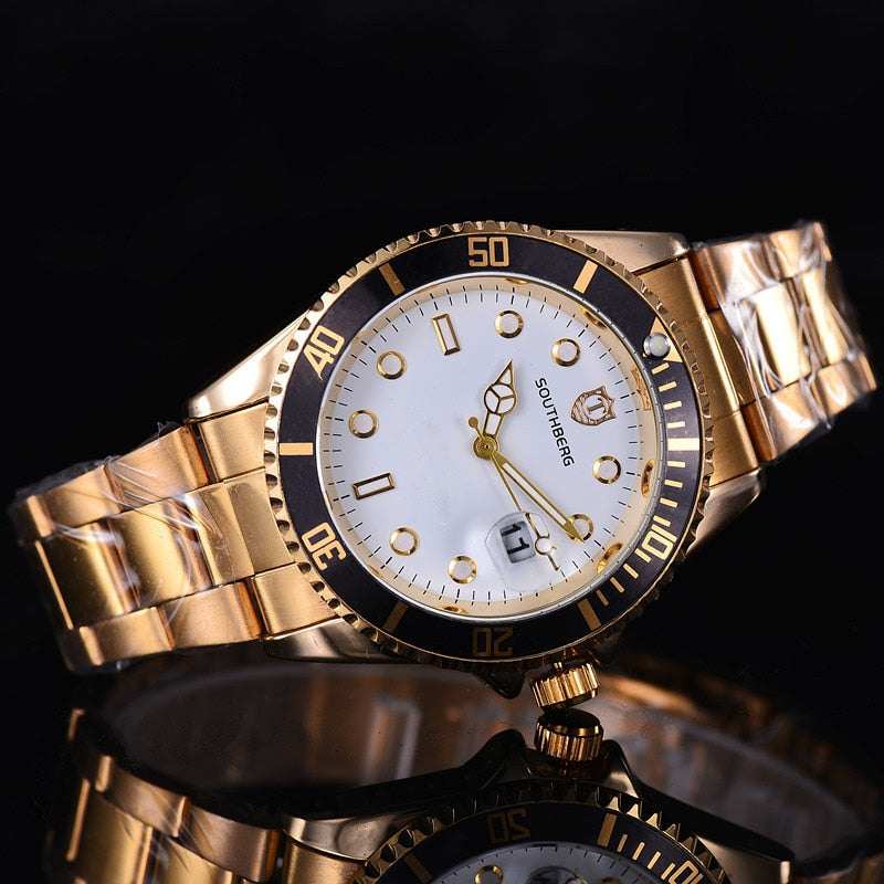 SOUTHBERG  Luxury Fashion Mens Watches Quartz Steel