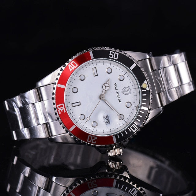 SOUTHBERG  Luxury Fashion Mens Watches Quartz Steel