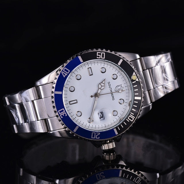 SOUTHBERG  Luxury Fashion Mens Watches Quartz Steel