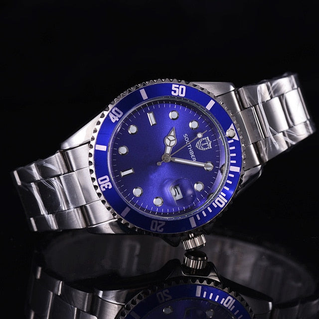 SOUTHBERG  Luxury Fashion Mens Watches Quartz Steel