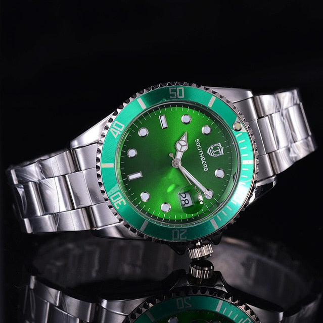 SOUTHBERG  Luxury Fashion Mens Watches Quartz Steel