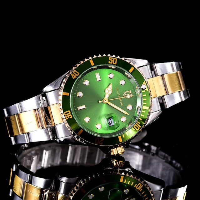 SOUTHBERG  Luxury Fashion Mens Watches Quartz Steel
