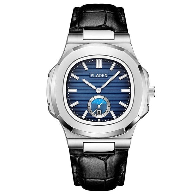 New PLADEN Brand Chronograph Sport Watches Men