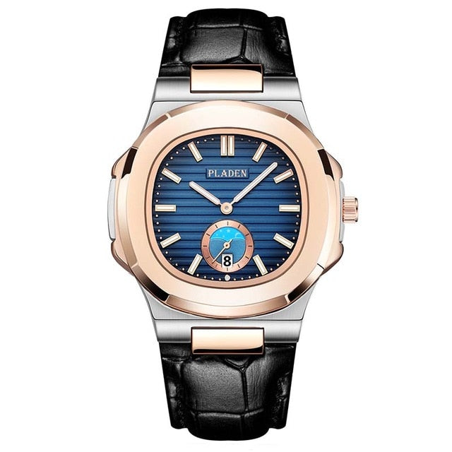 New PLADEN Brand Chronograph Sport Watches Men