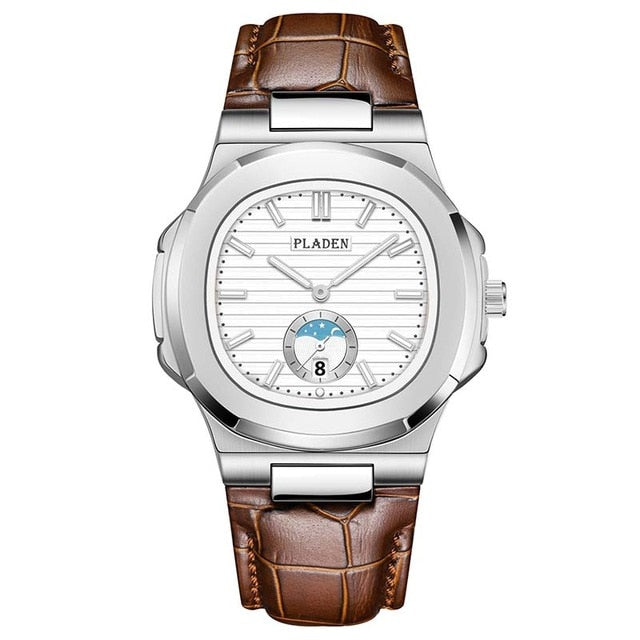 New PLADEN Brand Chronograph Sport Watches Men
