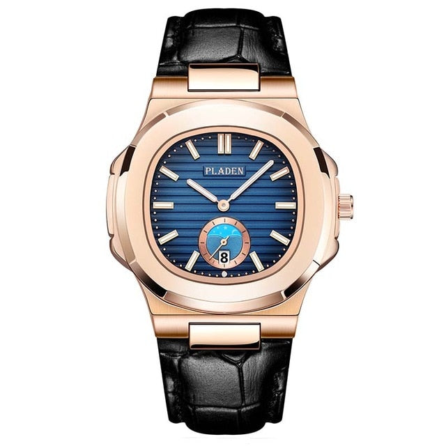 New PLADEN Brand Chronograph Sport Watches Men