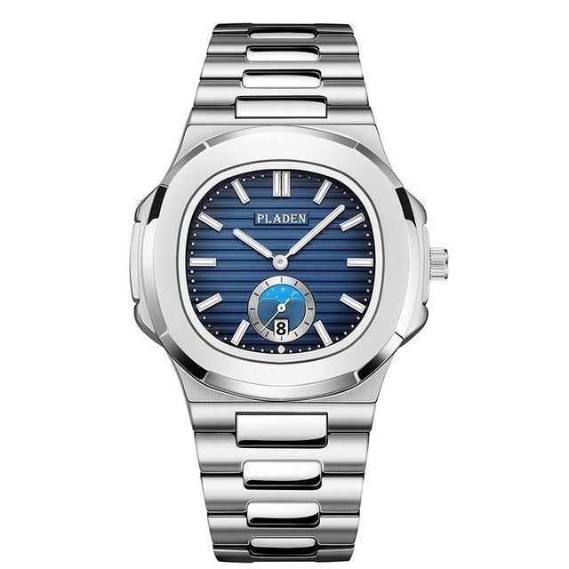 New PLADEN Brand Chronograph Sport Watches Men