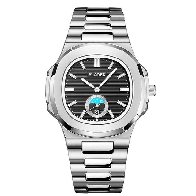 New PLADEN Brand Chronograph Sport Watches Men