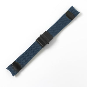 Black Brown Blue Waterproof Silicone Rubber Wrist Watch Band