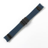 Black Brown Blue Waterproof Silicone Rubber Wrist Watch Band