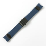 Black Brown Blue Waterproof Silicone Rubber Wrist Watch Band