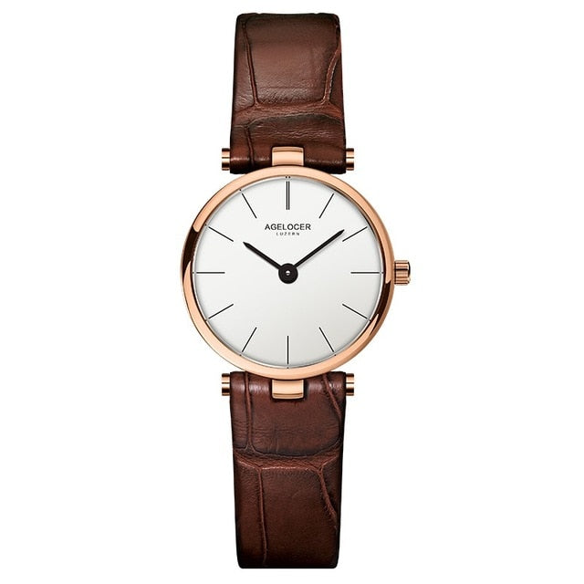 Design Watch Mineral Stylish Quartz Women Watch