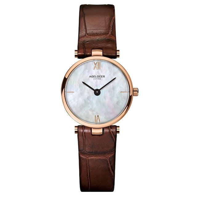Design Watch Mineral Stylish Quartz Women Watch