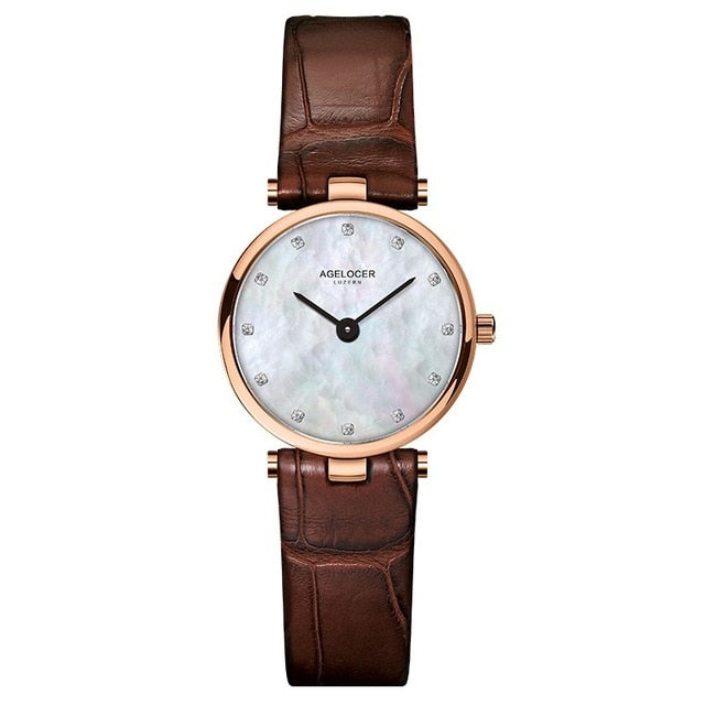 Design Watch Mineral Stylish Quartz Women Watch