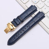shengmeirui for Ulysse Nardin Strap Convex interface strap 25 * 12MM22 * 12MM black brown blue leather strap wrist bracelet