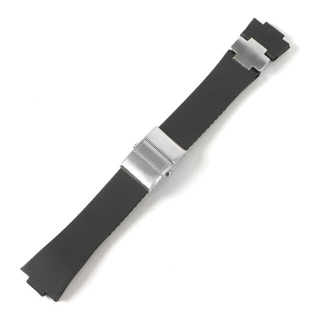 Watchband Bracelet Silica Gel Watch Band For Ulysse-Nardin MARINE Waterproof Rubber Watch Strap Sports 25*12mm Man Watches Sport