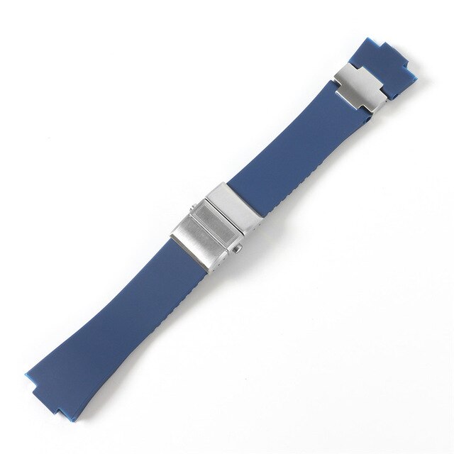 Watchband Bracelet Silica Gel Watch Band For Ulysse-Nardin MARINE Waterproof Rubber Watch Strap Sports 25*12mm Man Watches Sport
