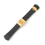 Watchband Bracelet Silica Gel Watch Band For Ulysse-Nardin MARINE Waterproof Rubber Watch Strap Sports 25*12mm Man Watches Sport