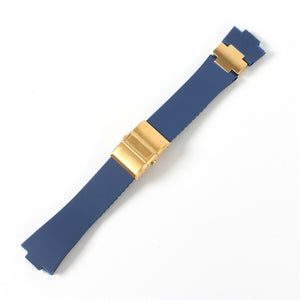 Watchband Bracelet Silica Gel Watch Band For Ulysse-Nardin MARINE Waterproof Rubber Watch Strap Sports 25*12mm Man Watches Sport