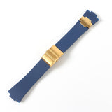 Watchband Bracelet Silica Gel Watch Band For Ulysse-Nardin MARINE Waterproof Rubber Watch Strap Sports 25*12mm Man Watches Sport