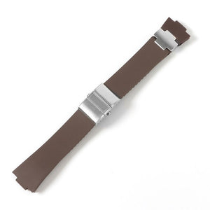 Watchband Bracelet Silica Gel Watch Band For Ulysse-Nardin MARINE Waterproof Rubber Watch Strap Sports 25*12mm Man Watches Sport