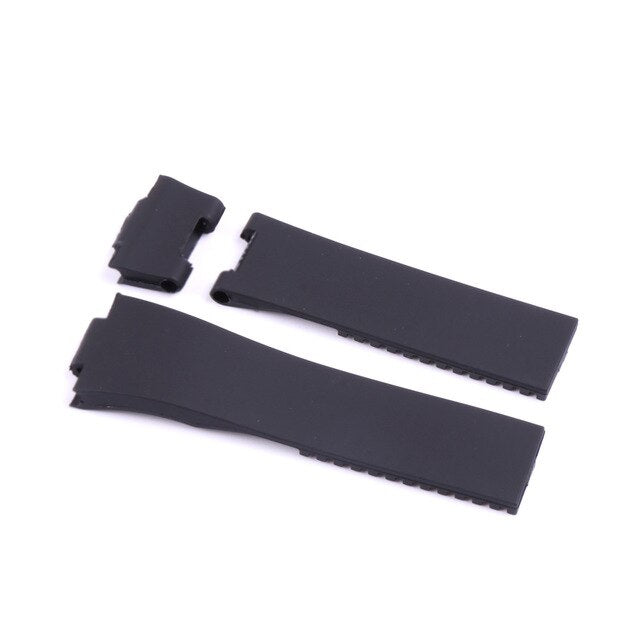 Watchband Bracelet Silica Gel Watch Band For Ulysse-Nardin MARINE Waterproof Rubber Watch Strap Sports 25*12mm Man Watches Sport