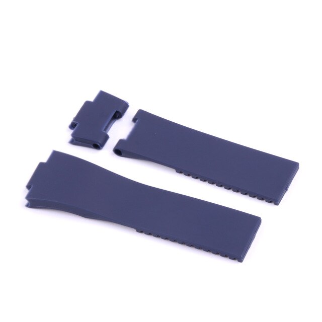 Watchband Bracelet Silica Gel Watch Band For Ulysse-Nardin MARINE Waterproof Rubber Watch Strap Sports 25*12mm Man Watches Sport