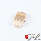 Watch accessories 316 stainless steel butterfly buckle 20mm for Ulysse Nardin Athens buckle rubber strap buckle