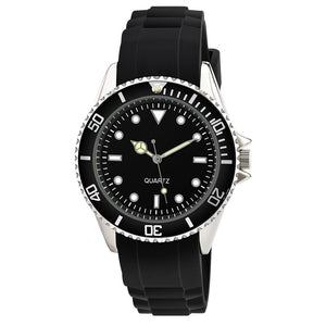 Rolexable Classic Watches Mens Daily Waterproof Date Rubber Strap Sport Quartz Army Watch Casual Wristwatches Relogio Masculino