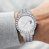 MISSFOX Watches Mens Top Brand Luxury Rolexable Iced Out Bling Bling AAA Watches Diamond Watch Men Waterproof Hip Hop Watch