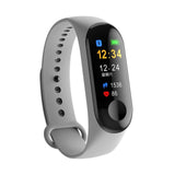 Men Smart Sports watch blood pressure heart rate monitor message reminder bluetooth waterproof