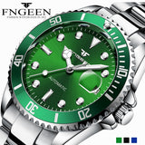 New Top Brand Green Water Ghost Watch Men's Luxury Automatic Mechanical Watch Rolexable Self Wind Male Clock Relogio Masculino
