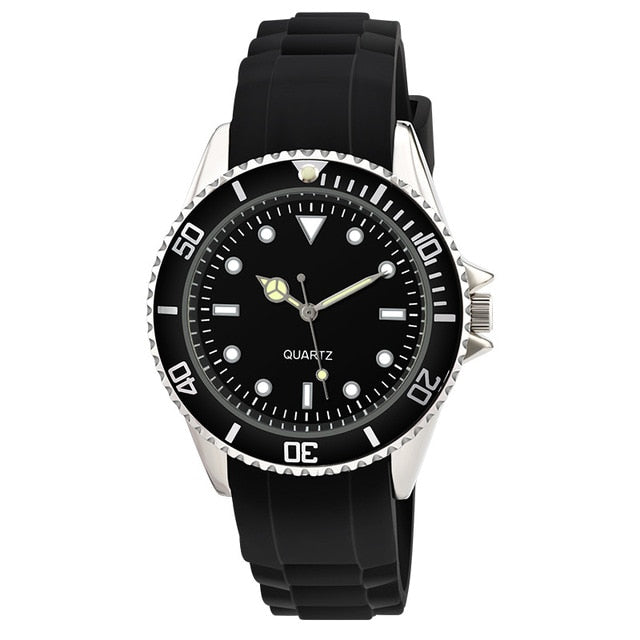 Rolexable Classic Watches Mens Daily Waterproof Date Leather Strap Sport Quartz Army Watch Casual Wristwatches Relogio Masculino