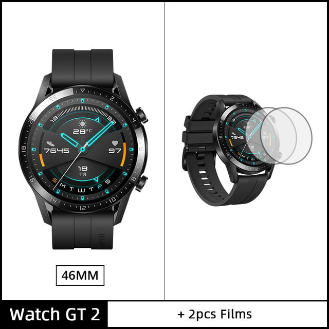 Global Version HUAWEI Watch GT 2 GT2 Smart Watch Blood Oxygen SmartWatch 14 Days Phone Call Heart Rate Tracker For Android iOS