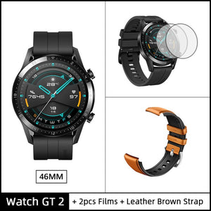 Global Version HUAWEI Watch GT 2 GT2 Smart Watch Blood Oxygen SmartWatch 14 Days Phone Call Heart Rate Tracker For Android iOS
