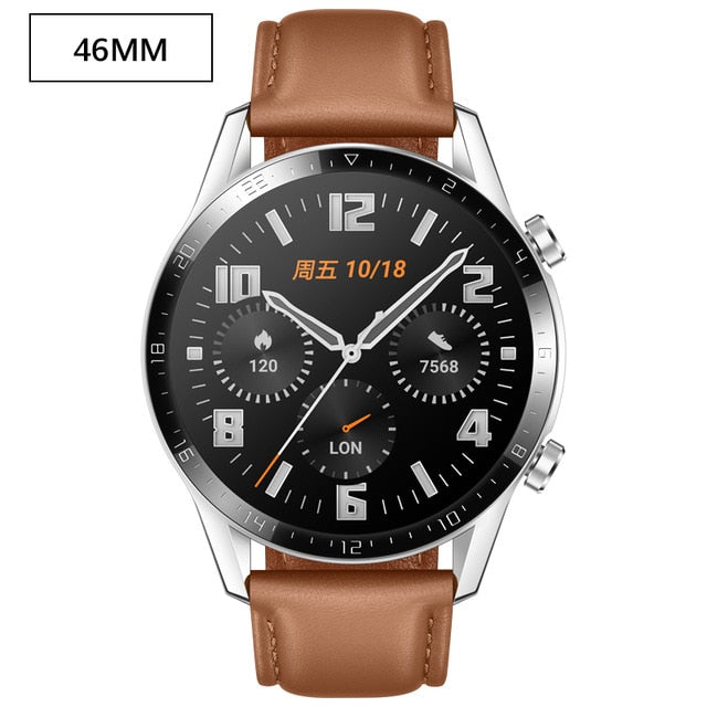 Global Version HUAWEI Watch GT 2 GT2 Smart Watch Blood Oxygen SmartWatch 14 Days Phone Call Heart Rate Tracker For Android iOS