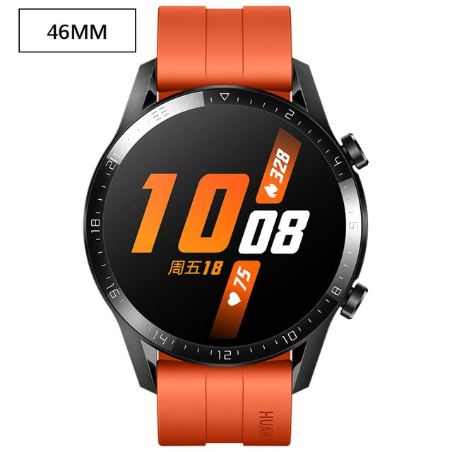 Global Version HUAWEI Watch GT 2 GT2 Smart Watch Blood Oxygen SmartWatch 14 Days Phone Call Heart Rate Tracker For Android iOS