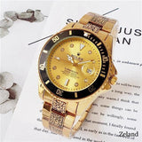 Top Luxury Brand WINNER Black Watch Men women Casual Male Watches Business Sports Military Stainless Steel Watch 01124